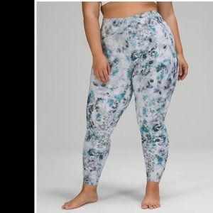 Lululemon Unlimit High-Rise Tight 25" Size 4 Kaleidofloral Multi